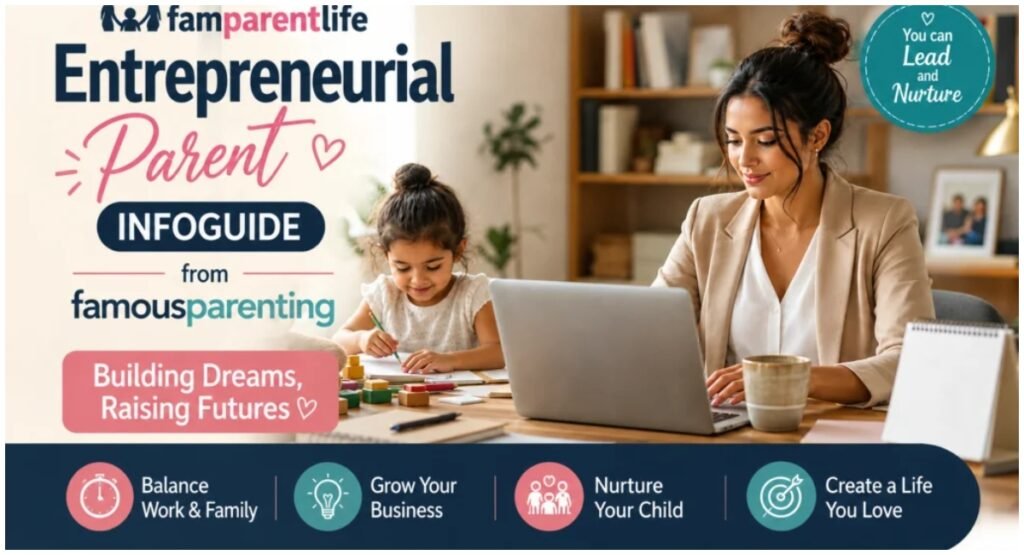 famparentlife entrepreneurial parent infoguide from famousparenting